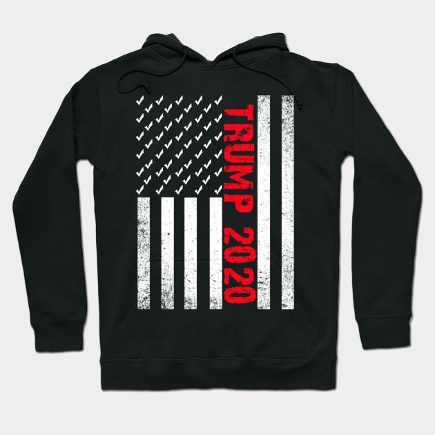 Trump 2020 Hoodie by Barnard